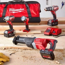 Combination tool kit - Milwaukee compact and cordless2